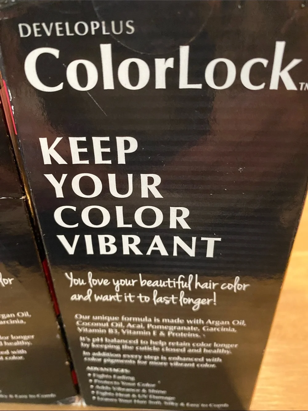 ColorLock Hair Color Maintenance Kit for Brown, Red, & Black NIB
